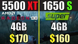 RX 5500 XT vs. GTX 1650 Super | Test in 8 Games