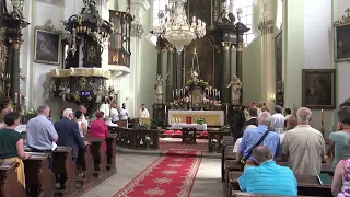 Kardinál Dominik Duka v Městě Touškově + slavnostní mše | 12. 8. 2023