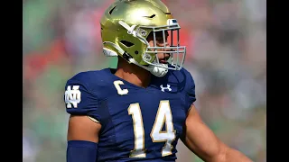 Brian Kelly Updates The Status of Kyle Hamilton