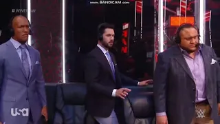 WWE Raw Rollins and Murphy attacks Dominik Mysterio