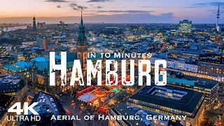 HAMBURG 2024 🇩🇪 Drone Aerial 4K | Drohne Deutschland Germany