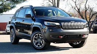 2022 Jeep Cherokee Trailhawk Review - Walk Around and Test Drive