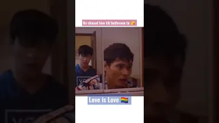 He chased him till bathroom to Kiss | Gay love story 😍