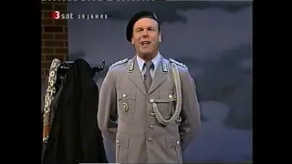 3satFestival 1998: Georg Schramm als Oberleutnant Sanftleben