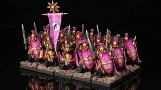 How to paint Warriors of Slaanesh? Warhammer Fantasy Battle Chaos Warriors Buypainted