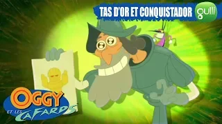 Tas d'or et conquistador ! - Oggy et les Cafards Saison 5 c'est sur Gulli ! #36