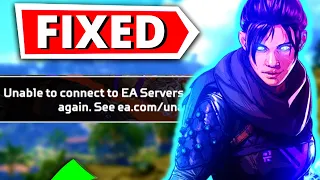 How To Fix Apex Legends Unable To Connect To EA Servers