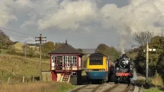 HST first visit to KWVR 'The Worth Valley Wanderer' 3rd November 2012