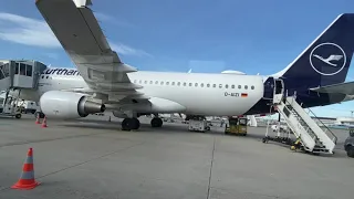 TRIPREPORT | Lufthansa (ECONOMY) | Frankfurt (FRA) - Copenhagen (CPH) | Airbus A320-214