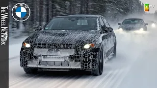 2024 BMW i5 Prototype Winter Testing (Next-generation BMW 5 Series EV)