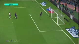 PES 2018 LONG SHOT GOAL AND CURVE