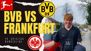 BVB vs Frankfurt !!! 🖤💛 ADEYEMI ⚽️🔥 Stadion VLOG !!!! | robindrucks #bvb #fußball