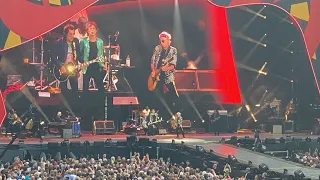 The Rolling Stones live in Brussels - 11.07.22 - 7 songs (and a half)