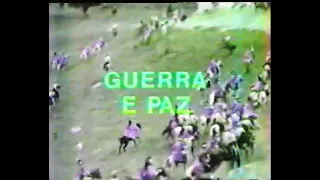 Guerra e Paz 1956 Chamada Reprise SuperSessão Band em 1981