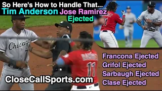 E174-9 - Tim Anderson & Jose Ramirez Headline 6 Ejections During Lively White Sox-Guardians Game