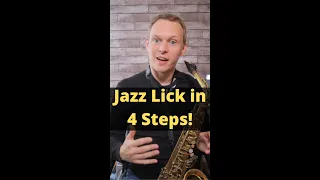 Jazz Lick in 4 steps!