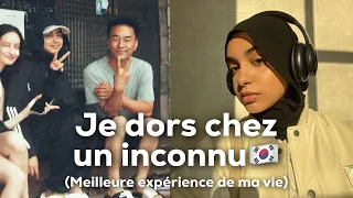 Je dors chez un coréen(vlog)