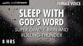 Bible Verses with Rain and Thunderstorm Sounds for Sleep and Meditation