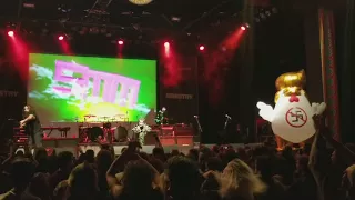 Ministry - Gates of Steel - live in Denver October 28th, 2017 w/DJ Swamp  (LED fur coat by Flo)