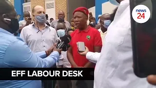 WATCH | EFF meets with Pharmacy Direct CEO, demands outstanding TERS be paid to workers