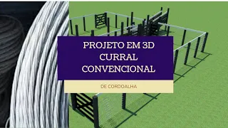 Projeto Curral Convencional de Cordoalha