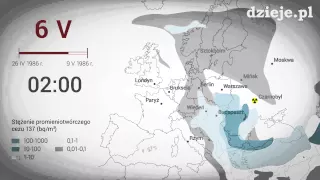 Katastrofa elektrowni jądrowej w Czarnobylu (ANIMACJA)