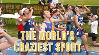 The World's Craziest Sport — Beer Mile World Classic 2023 Highlight Reel