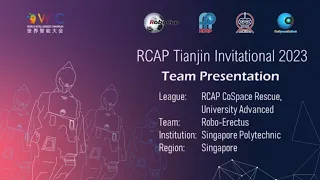 TJI23.3 -  Presentation - RCAP Tianjin Invitational 2023 - RCAP CoSpace Rescue - University Advanced