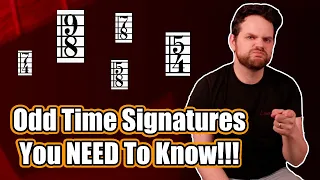 You NEED to Know These 10 Odd Time Signatures!! (Prog Lesson)