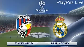 PES 2018 - VIKTORIA PLZEN vs REAL MADRID - Full Match & Amazing Goals - PC Gameplay 1080p HD