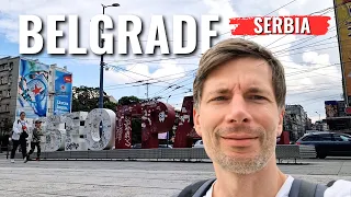 First Time in BELGRADE, SERBIA: Travel with Kids | Floating Hotel, Tram Ride & Ćevapčići 🇷🇸