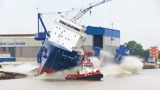 Top 5 Amazing Ship Launch Videos