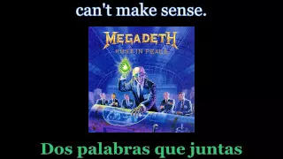 Megadeth - Hangar 18 - Lyrics / Subtitulos en español (Nwobhm) Traducida