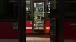 Red bus door closing #re#shorts #bus #stockholm #sweden #publictransport