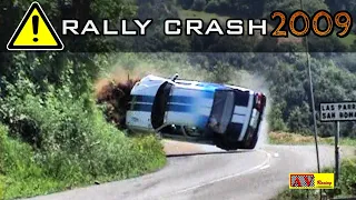 BEST OF RALLY CRASH 2009 | A.V.Racing