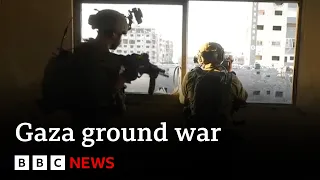 Special report:  Inside Gaza with Israeli forces - BBC News