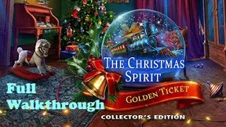 The Christmas Spirit: Golden Ticket Full Walkthrough