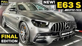 2023 MERCEDES E63 S AMG NEW Final Edition V8 BRUTAL Sound FULL In-Depth Review Exterior Interior