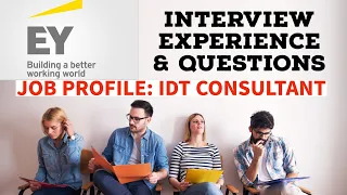 EY India| GST| IDT Consultant| Interview Experience with Questions|CA Poonam