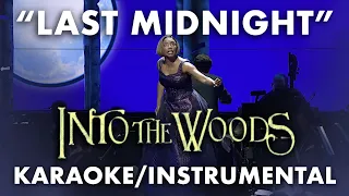 "Last Midnight" - Into the Woods | EJM Instrumentals [Karaoke with Lyrics]