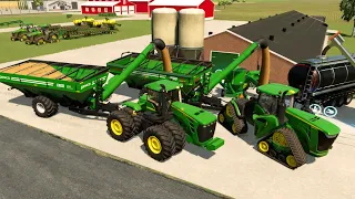 Prairie Farm Michigan #27 | Time Lapse | Farming Simulator 22 | FS 22 | Harvest