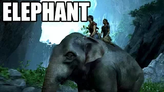 UNCHARTED The Lost Legacy - Saving an Elephant