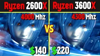 Ryzen 2600X vs Ryzen 3600X (2080 Ti)