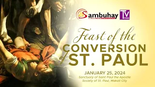 Sambuhay TV Mass | January 25, 2024 | Feast of the Conversion of St. Paul the Apostle