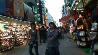 HD 720p walking in tokyo,ueno