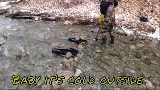 How to pan for gold in the winter. A few tips and tricks