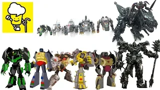 Different Grimlock Transformer robot dinosaur T-Rex toys ランスフォーマー 變形金剛 robots in disguise