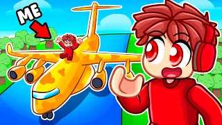 Building the BIGGEST Airplane in Roblox Build a Boat