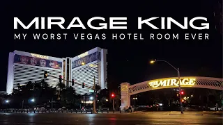 Mirage TOWER KING ROOM || The Worst Hotel Room Experience I've EVER Had in Las Vegas