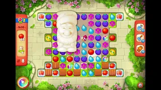 GardenScapes Level 1630 no boosters (13 moves)